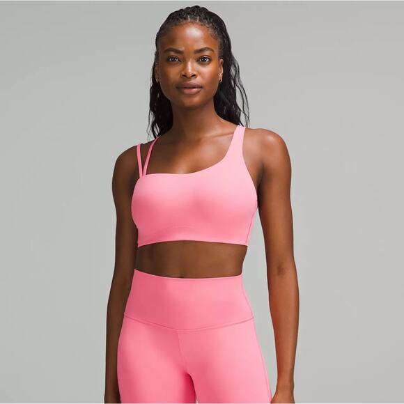 SALE-NWT Lululemon Soft Foam Cup Asymmetrical Bra D/DD Cup - Picture 1 of 8